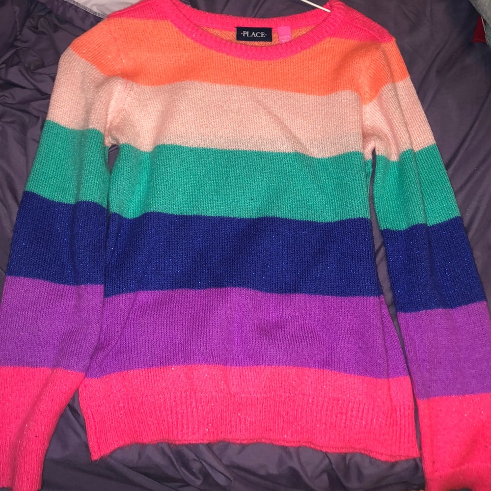 colorful sweater